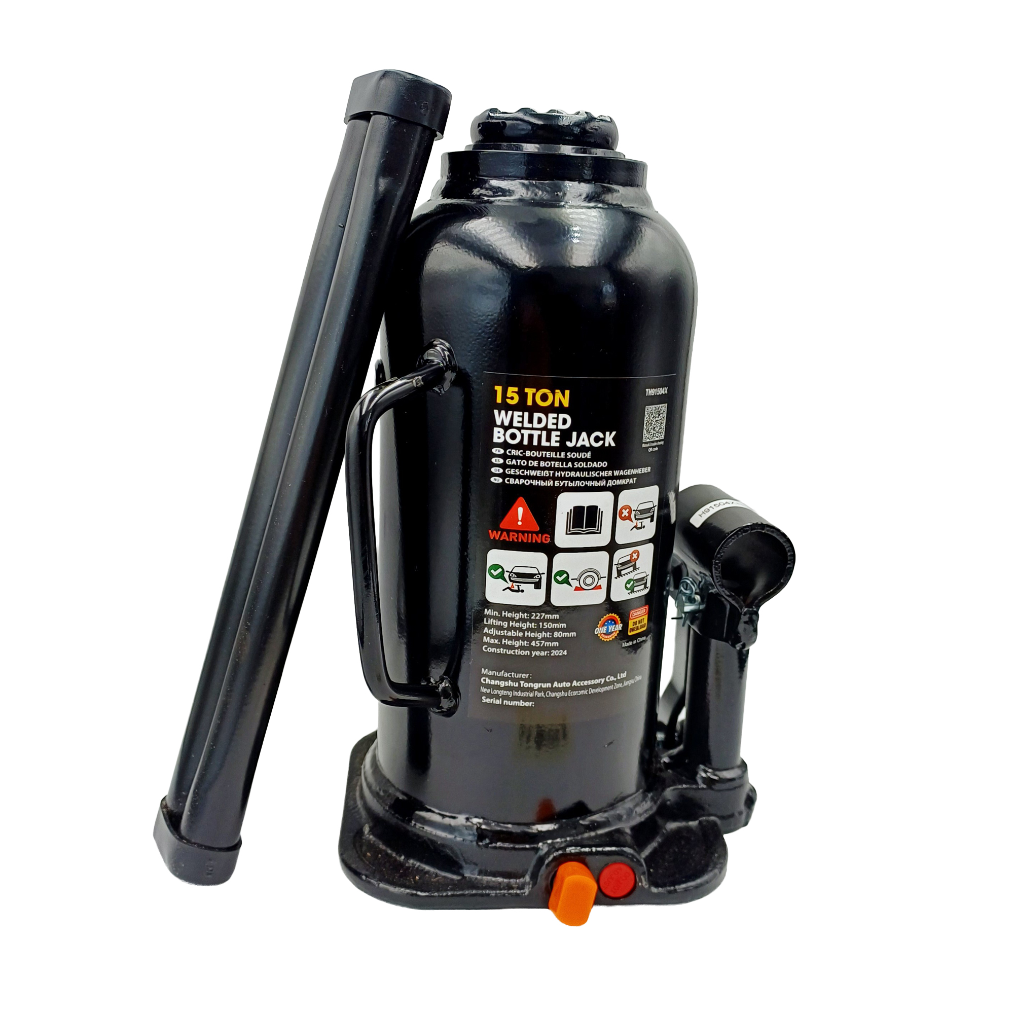 Gato Hidráulico Tipo Botella Servicio Pesado, SUPERTOOLS